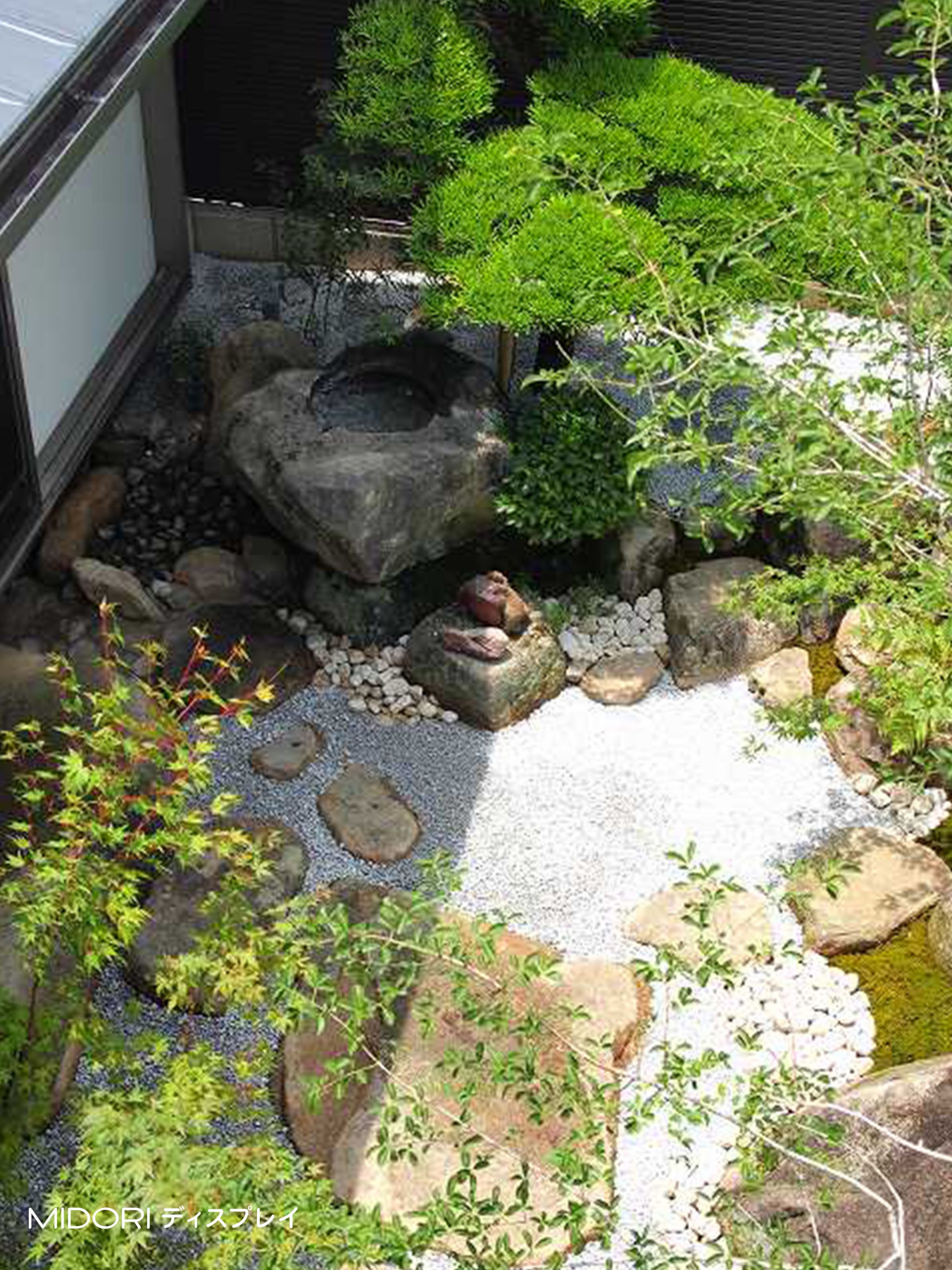 個人邸への造園施工