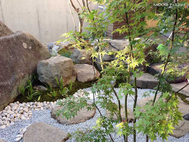集合住宅への造園施工