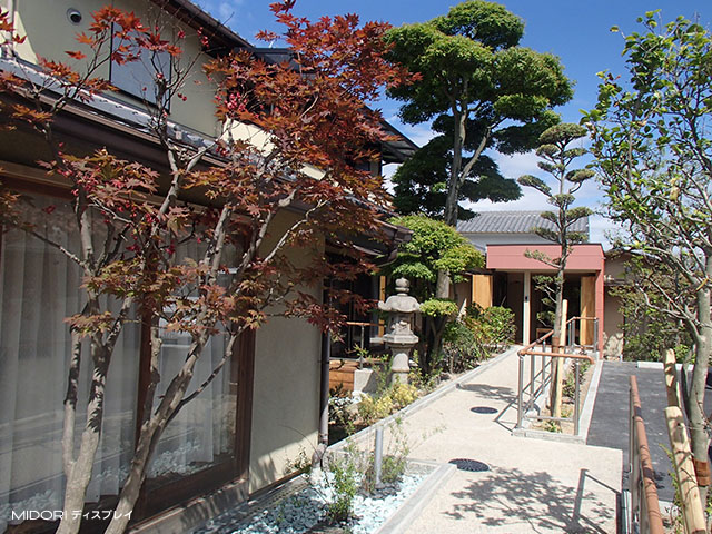 集合住宅への造園施工
