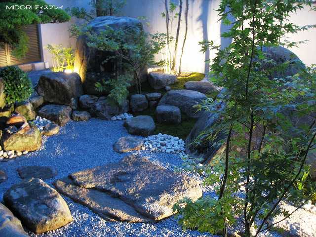 個人邸への造園施工